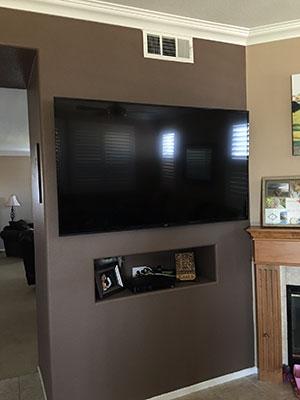 Flat Screen Mounting